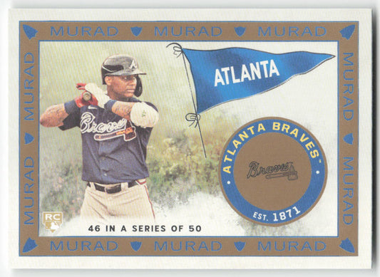 2021 Topps Allen & Ginter #MR-46 Cristian Pache T51 MURAD Reimagined