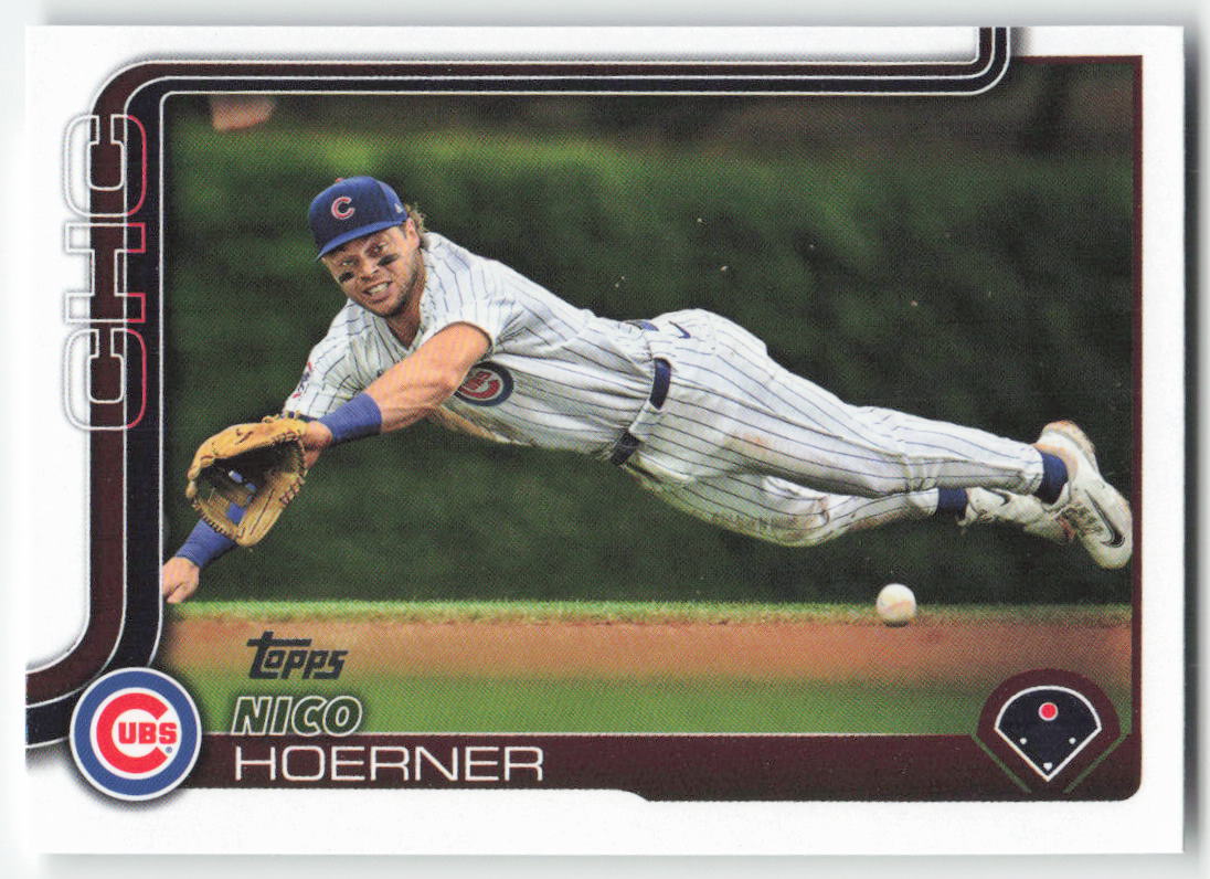 2025 Topps #38 Nico Hoerner Chicago Cubs 665