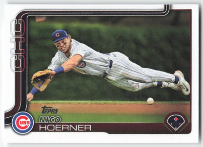 2025 Topps #38 Nico Hoerner Chicago Cubs 665