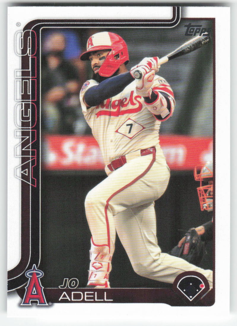2025 Topps #211 Jo Adell Los Angeles Angels 696