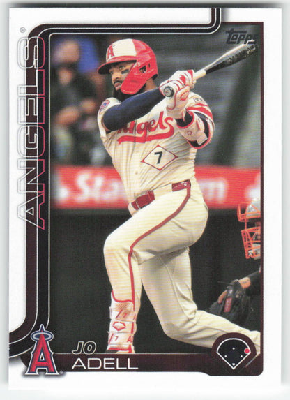 2025 Topps #211 Jo Adell Los Angeles Angels 696