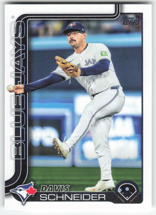 2025 Topps #342 Davis Schneider Toronto Blue Jays 733