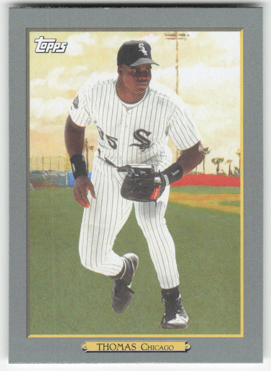 2020 Topps #TR-8 Frank Thomas Turkey Red 2020 (Series 2) Chicago White Sox 752