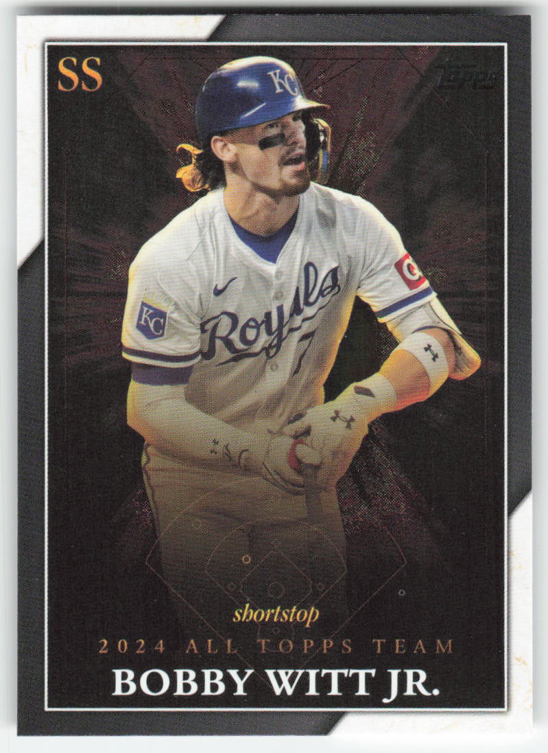 2025 Topps #ATT-11 Bobby Witt Jr. 2024 All Topps Team Kansas City Royals 758