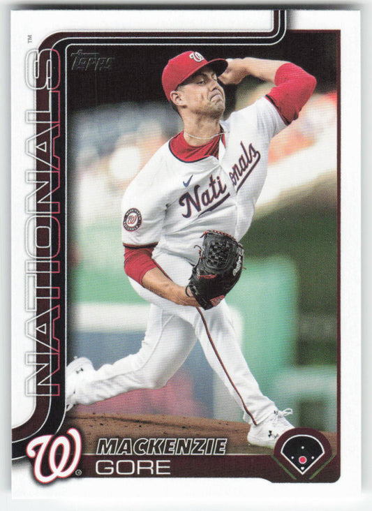 2025 Topps #334 MacKenzie Gore Washington Nationals 773