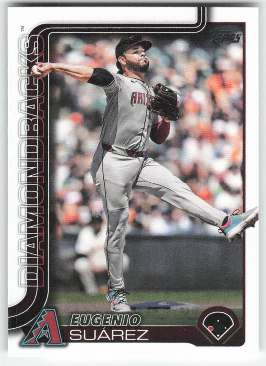 2025 Topps #328 Eugenio Suárez Arizona Diamondbacks 780