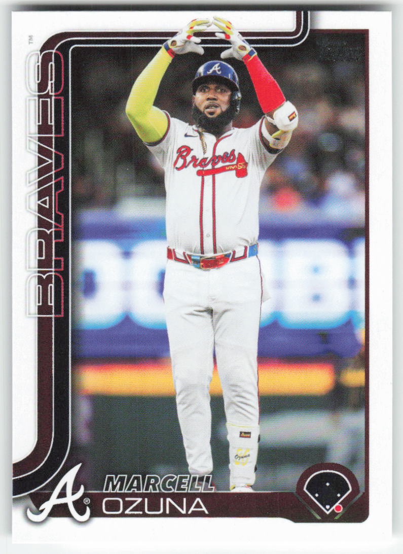 2025 Topps #160 Marcell Ozuna Atlanta Braves 797