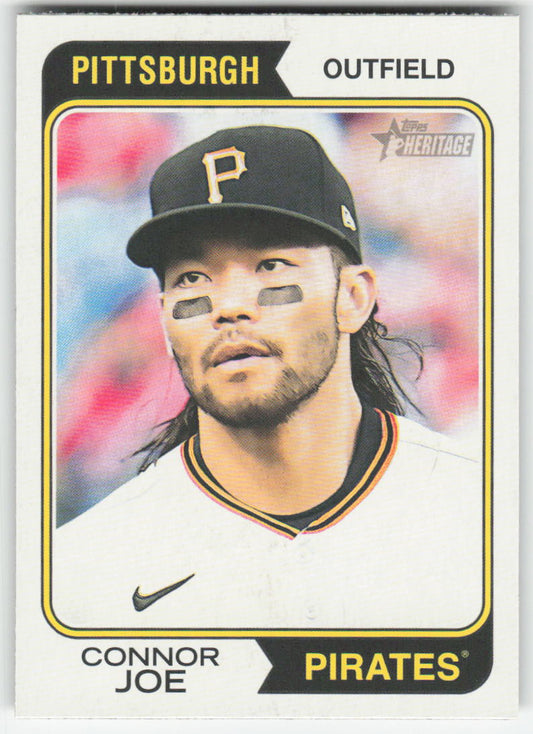 2023 Topps Heritage #39 Connor Joe Pittsburgh Pirates 806