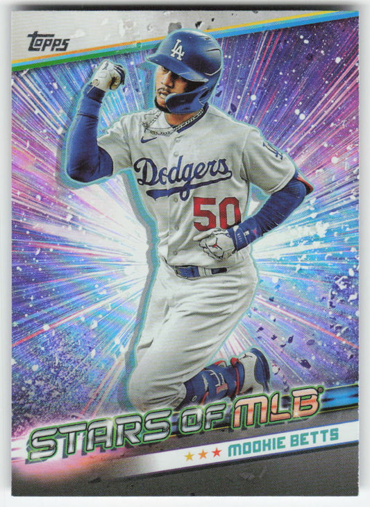 2024 Topps #SMLB-9 Mookie Betts Stars of MLB Los Angeles Dodgers 859