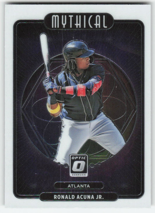 2021 Donruss Optic #M21 Ronald Acuna Jr. Mythical Atlanta Braves 862