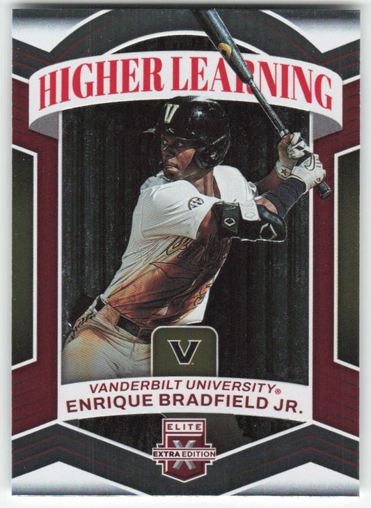 2023 Panini Elite Extra Edition #HL-6 Enrique Bradfield Higher Learning 890