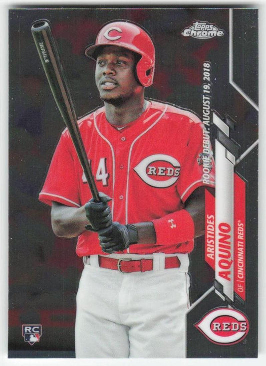 2020 Topps Chrome Update #U-57 Aristides Aquino Cincinnati Reds 900