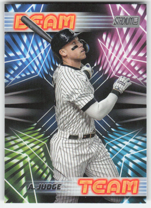 2023 Stadium Club #BT-6 Aaron Judge Beam Team New York Yankees CASE HIT 904
