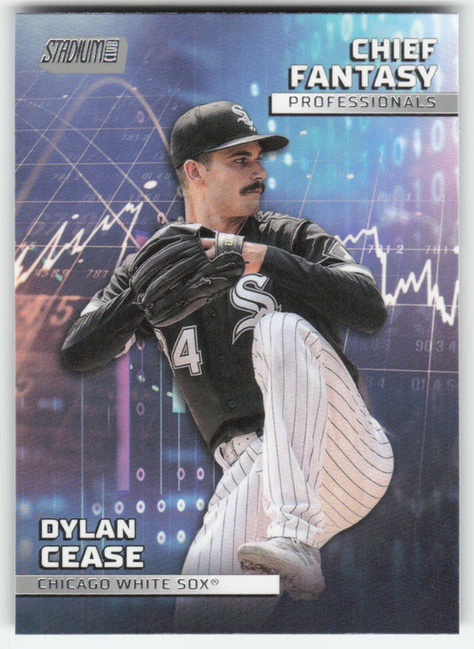 2023 Stadium Club #CFPRO-17 Dylan Cease Chief Fantasy White Sox 905