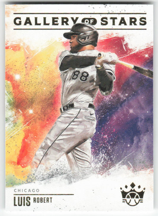 2022 Panini Diamond Kings #GS-1 Luis Robert Gallery of Stars White Sox 907
