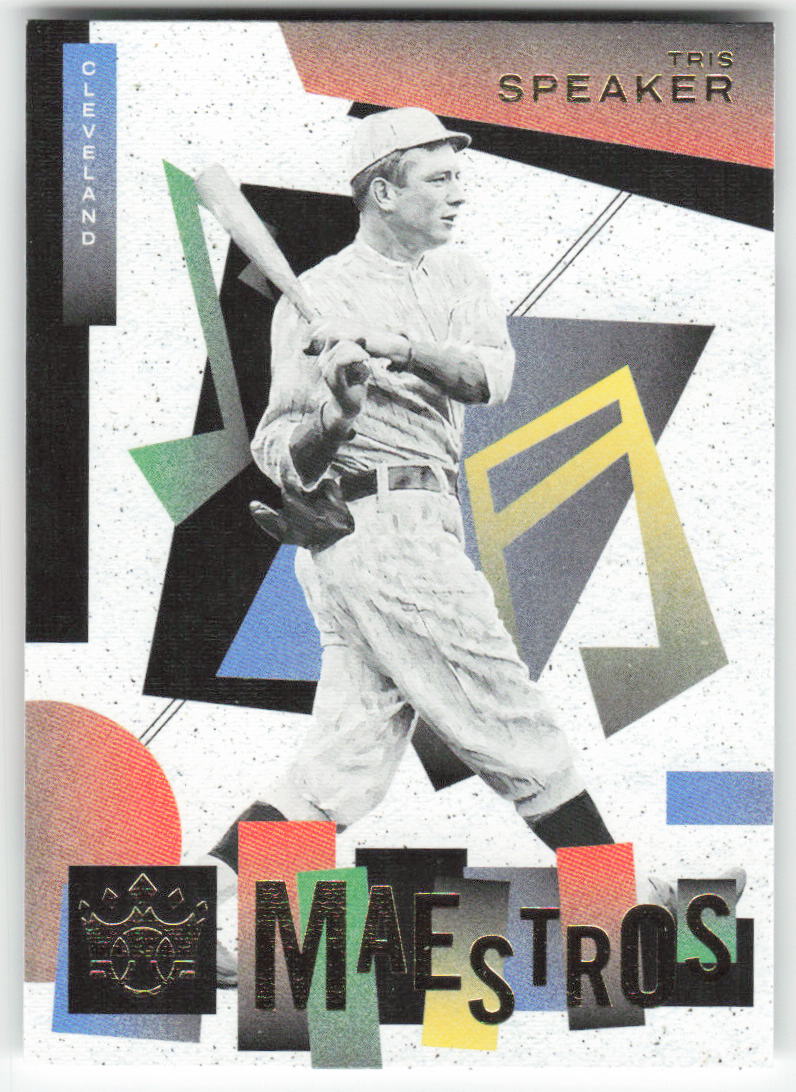 2022 Panini Diamond Kings #M-2 Tris Speaker Maestros Cleveland Indians 908