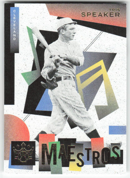 2022 Panini Diamond Kings #M-2 Tris Speaker Maestros Cleveland Indians 908