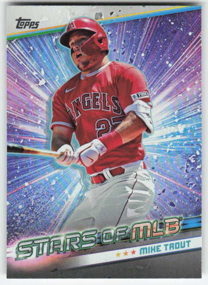 2024 Topps #SMLB-2 Mike Trout Stars of MLB Los Angeles Angels 914