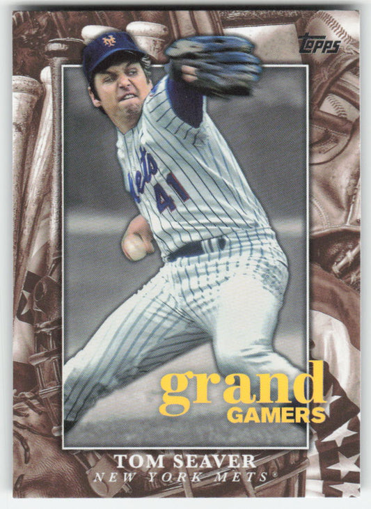 2024 Topps #GOG-26 Tom Seaver Grand Gamers Blue New York Mets 915