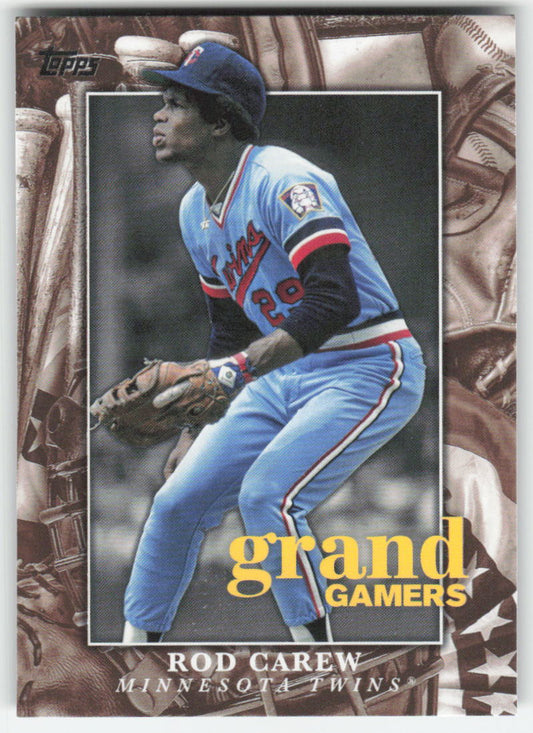2024 Topps #GOG-11 Rod Carew Grand Gamers Minnesota Twins 925