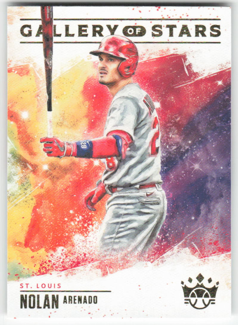2022 Panini Diamond Kings #GS-6 Nolan Arenado Gallery of Stars Cardinals 927