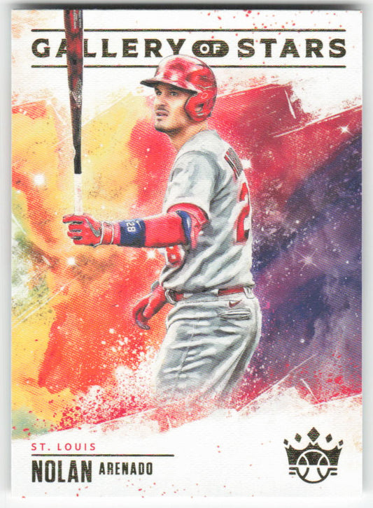 2022 Panini Diamond Kings #GS-6 Nolan Arenado Gallery of Stars Cardinals 927