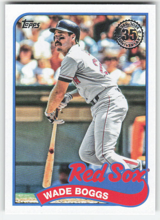 2024 Topps #89B-84 Wade Boggs 1989 Baseball 35th Anniv Boston Red Sox 932