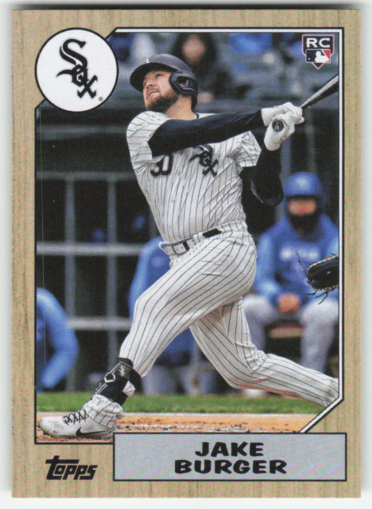 2022 Topps Archives #212 Jake Burger Chicago White Sox Rookie 936