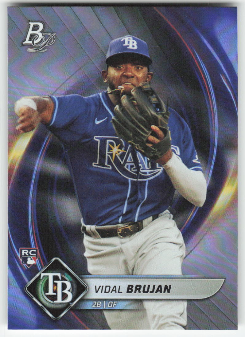 2022 Bowman Platinum #23 Vidal Brujan Tampa Bay Rays Rookie 961