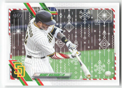 2021 Topps Holiday #HW153 Manny Machado San Diego Padres 1011