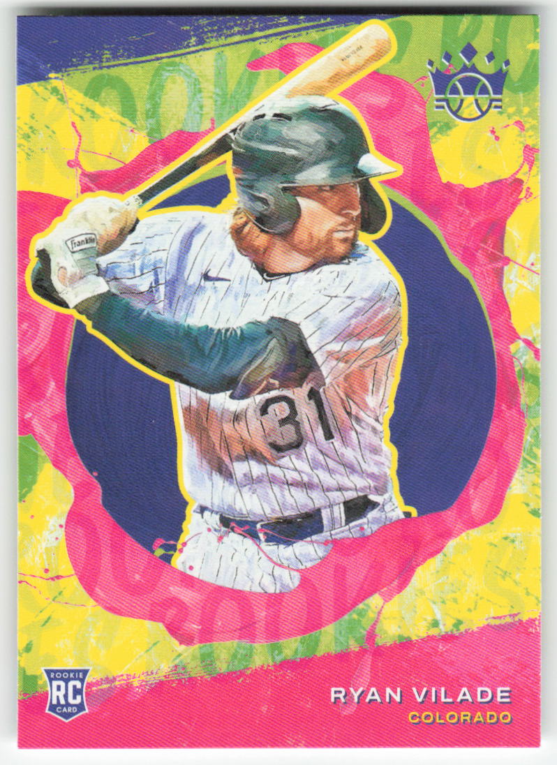 2022 Panini Diamond Kings #160 Ryan Vilade Colorado Rockies Rookie 1104