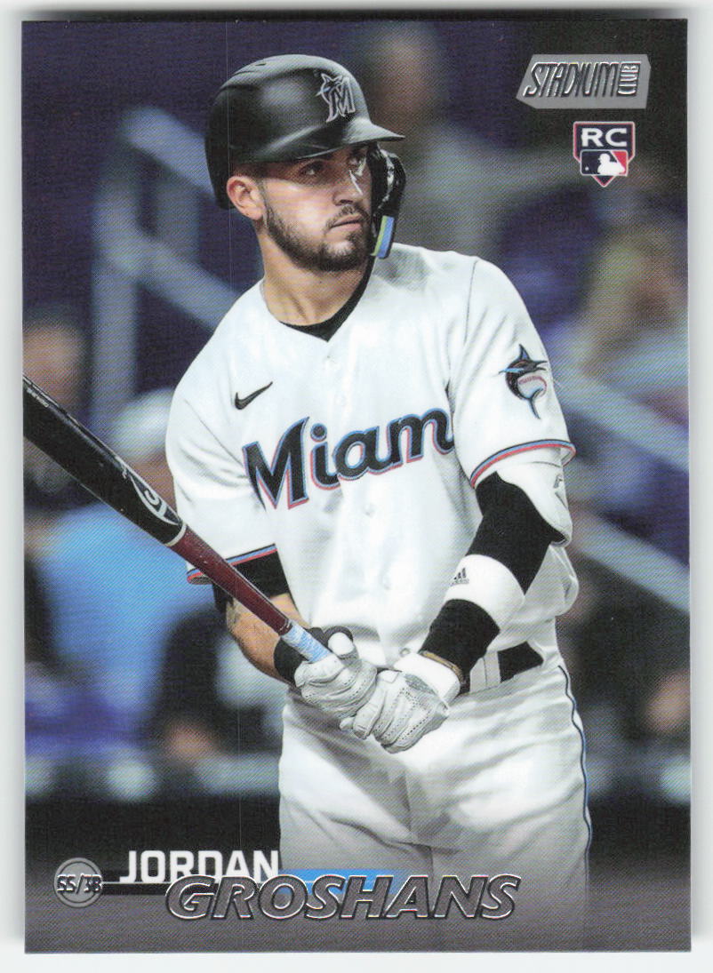 2023 Stadium Club #50 Jordan Groshans Miami Marlins Rookie 1134