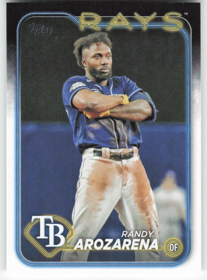 2024 Topps #284 Randy Arozarena Tampa Bay Rays 1175