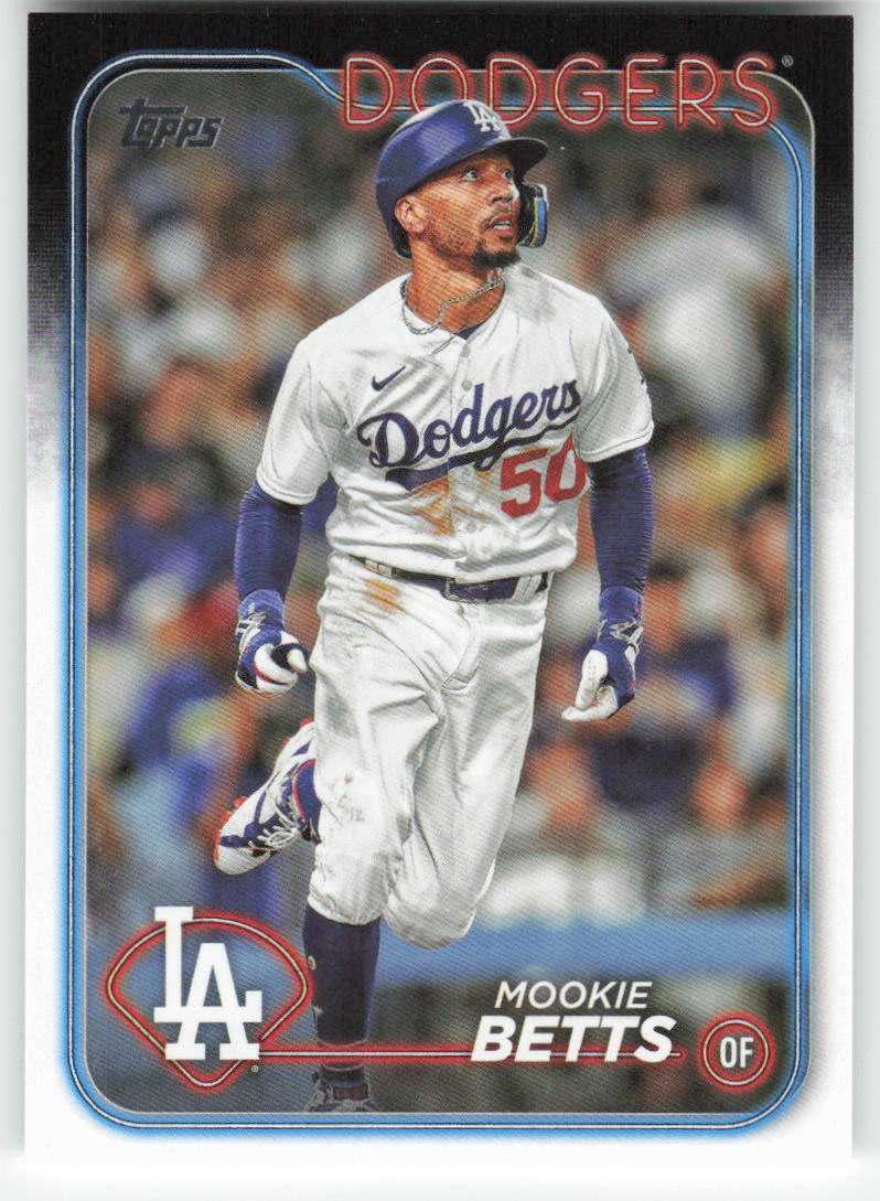 2024 Topps #250 Mookie Betts Los Angeles Dodgers 1188
