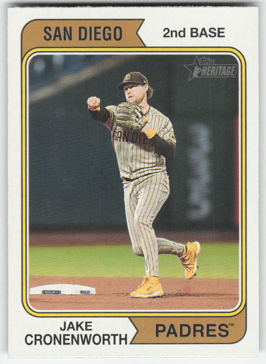 2023 Topps Heritage #246 Jake Cronenworth San Diego Padres 1202