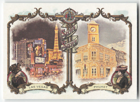 2024 Topps Allen & Ginter #SS-14 Las Vegas / Phuket Sister Sister 1244