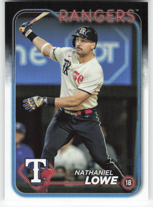 2024 Topps #174 Nathaniel Lowe Texas Rangers 1256