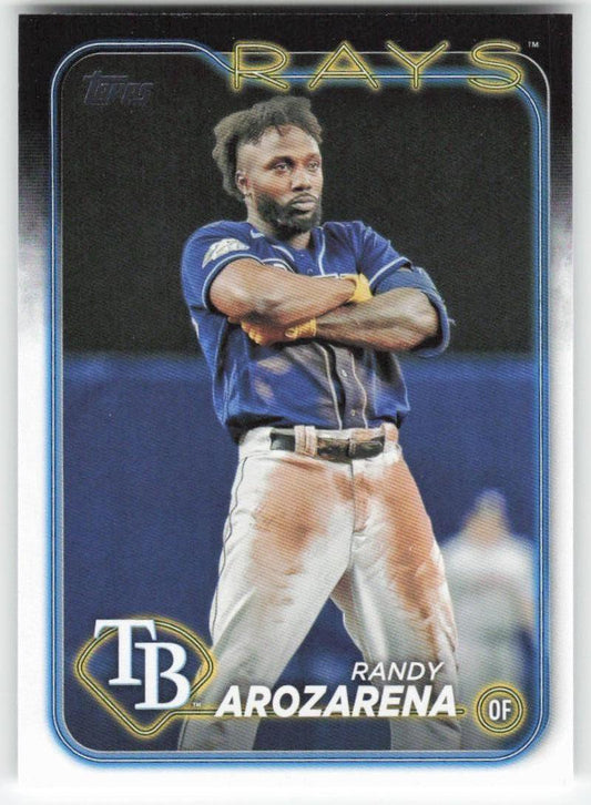 2024 Topps #284 Randy Arozarena Tampa Bay Rays 1259