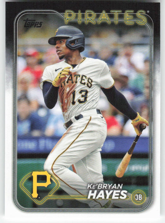 2024 Topps #218 Ke'Bryan Hayes Pittsburgh Pirates 1263