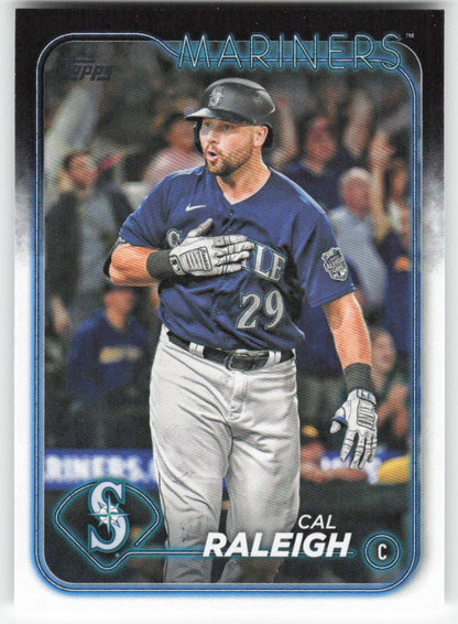 2024 Topps #122 Cal Raleigh Seattle Mariners 1265
