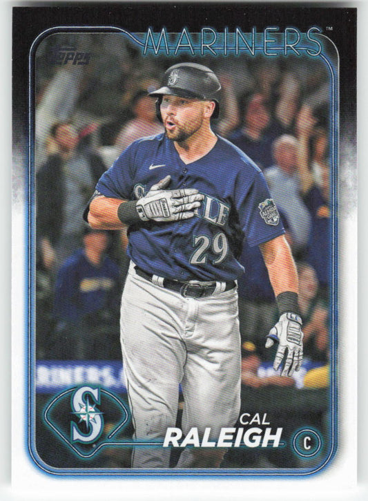 2024 Topps #122 Cal Raleigh Seattle Mariners 1265
