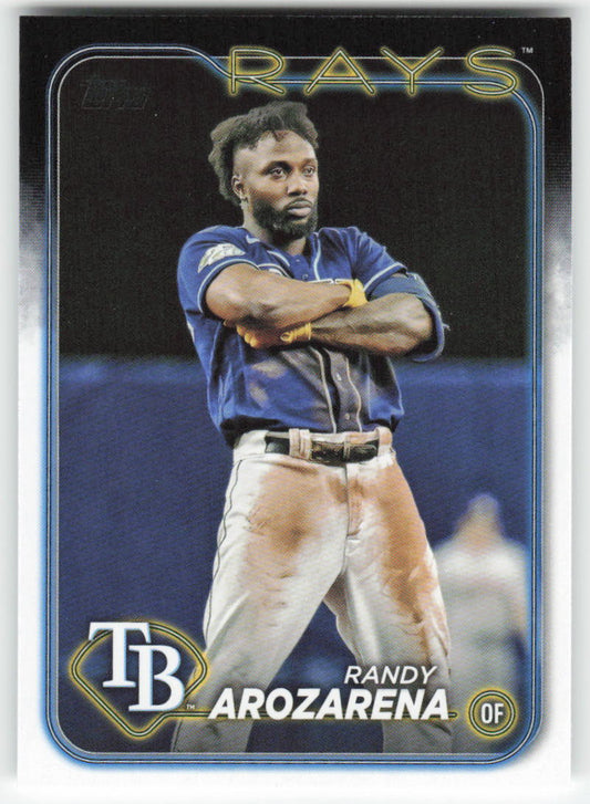 2024 Topps #284 Randy Arozarena Tampa Bay Rays 1266