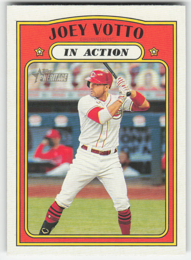 2021 Topps Heritage #46 Joey Votto Cincinnati Reds 1285