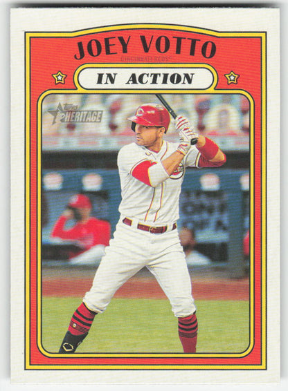 2021 Topps Heritage #46 Joey Votto Cincinnati Reds 1285