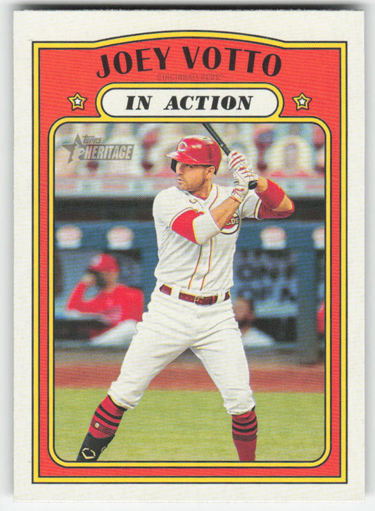 2021 Topps Heritage #46 Joey Votto Cincinnati Reds 1285