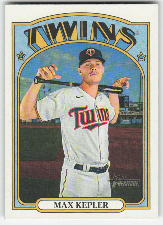 2021 Topps Heritage #119 Max Kepler Chrome Minnesota Twins 1288