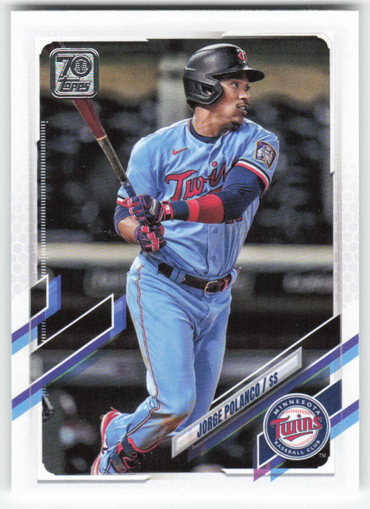 2021 Topps #598 Jorge Polanco Minnesota Twins 1302