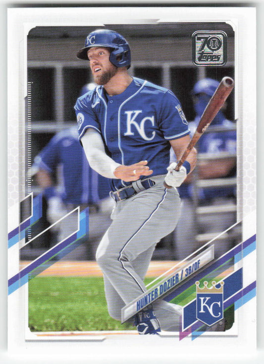 2021 Topps #443 Hunter Dozier Kansas City Royals 1304
