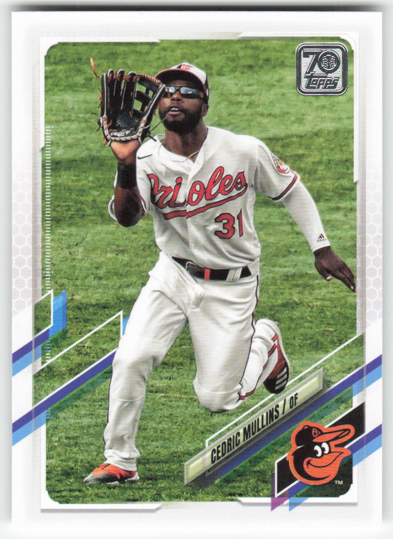 2021 Topps #487 Cedric Mullins Baltimore Orioles 1306