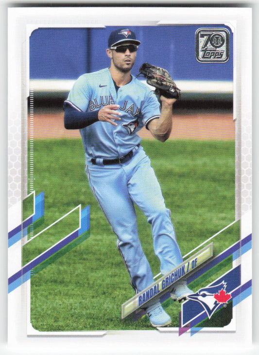 2021 Topps #352 Randal Grichuk Toronto Blue Jays 1307